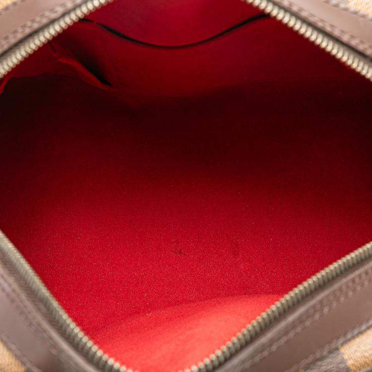 Pre Owned Louis Vuitton Brown Damier Ebene Duomo