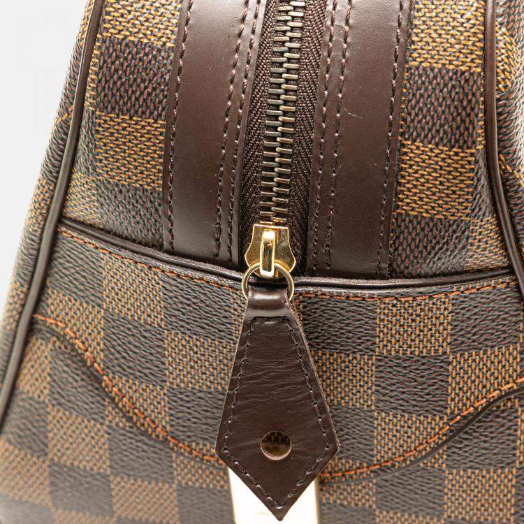 Pre Owned Louis Vuitton Brown Damier Ebene Duomo