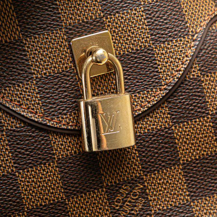 Pre Owned Louis Vuitton Brown Damier Ebene Duomo