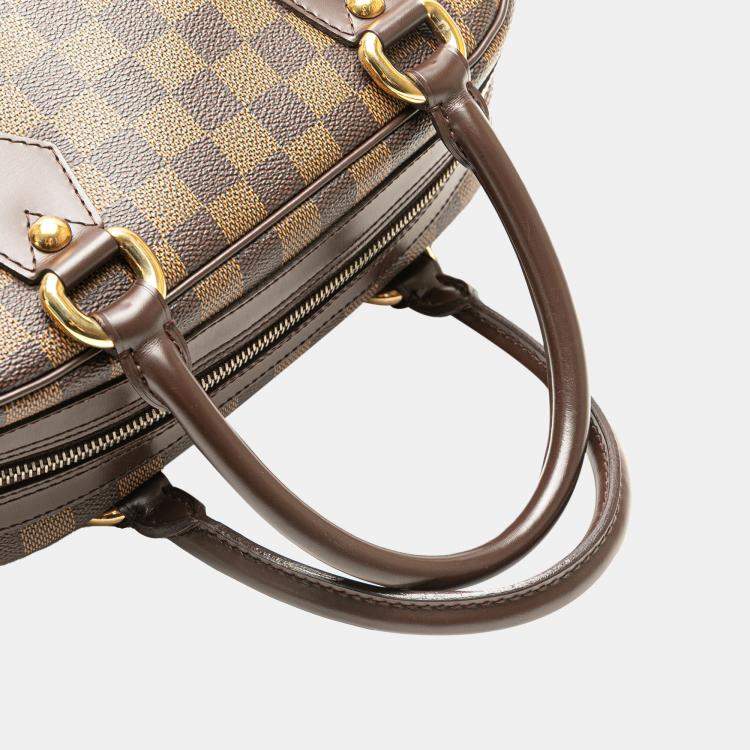 Pre Owned Louis Vuitton Brown Damier Ebene Duomo