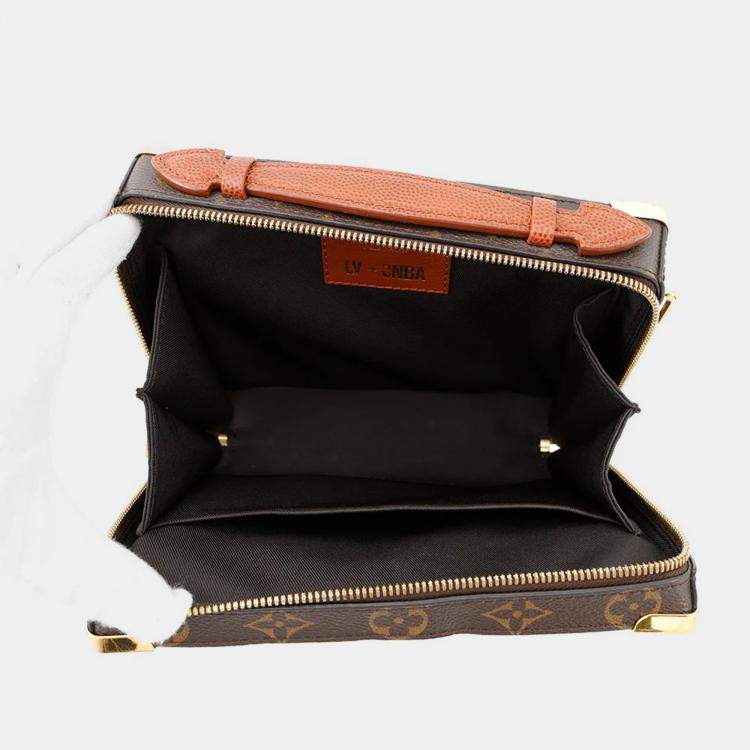 Pre Owned Louis Vuitton Soft Trunk Brown Monogram Nbacollaboration