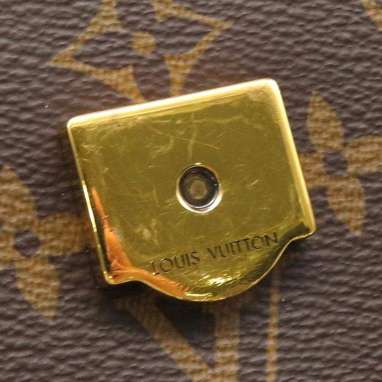 Pre Owned Louis Vuitton Passy Red Monogram