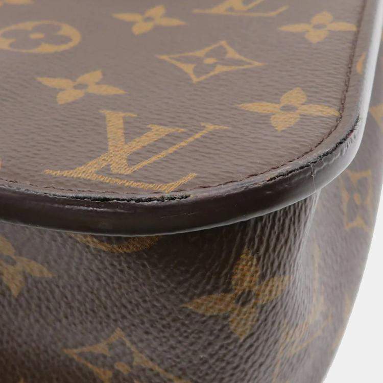 Pre Owned Louis Vuitton Passy Red Monogram