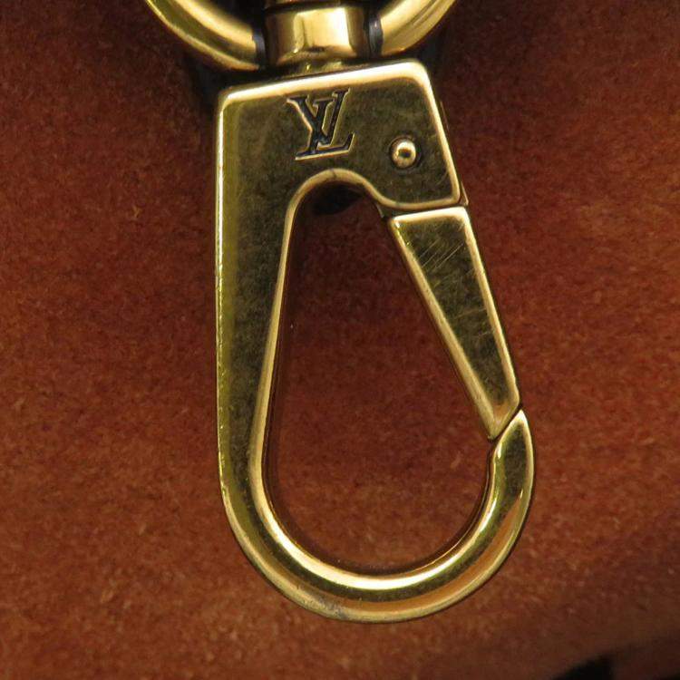 Pre Owned Louis Vuitton Lowkey Hobo Noir Grained Calf Leather Size MM