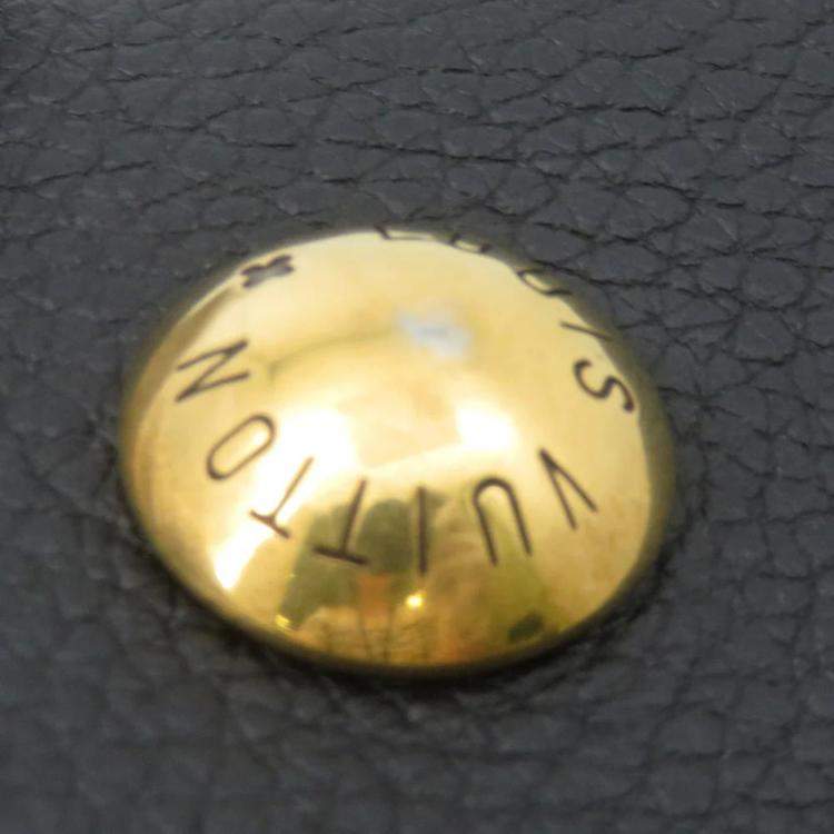 Pre Owned Louis Vuitton Lowkey Hobo Noir Grained Calf Leather Size MM