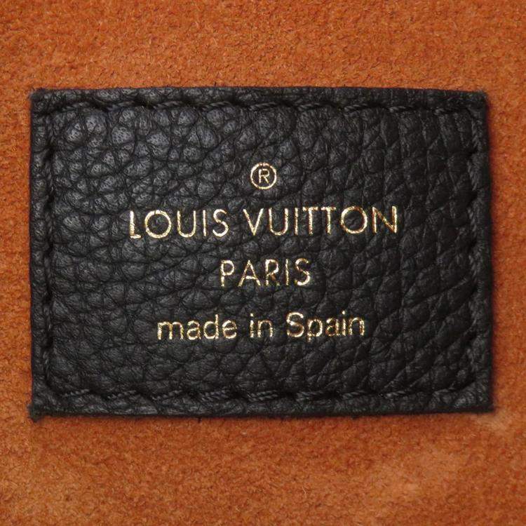 Pre Owned Louis Vuitton Lowkey Hobo Noir Grained Calf Leather Size MM