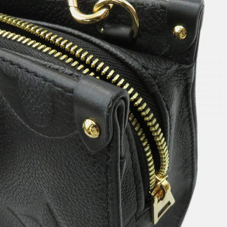 Pre Owned Louis Vuitton Onthego Ew Noir Monogram Empreinte