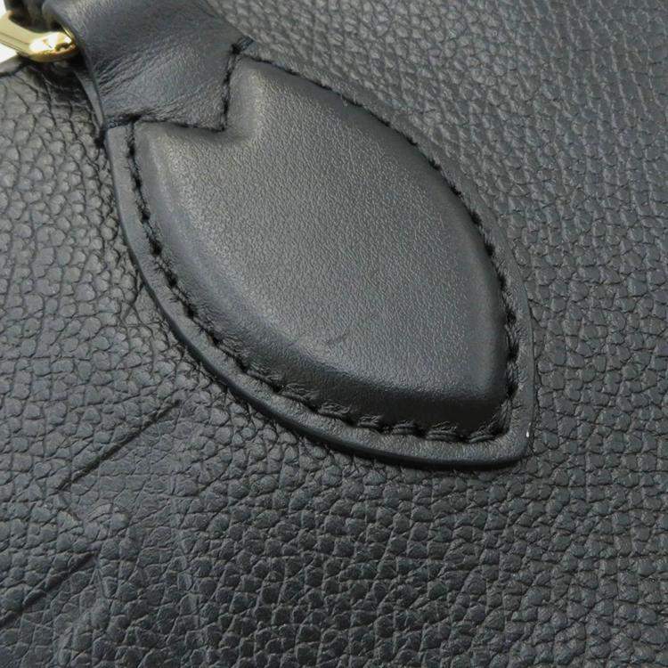 Pre Owned Louis Vuitton Onthego Ew Noir Monogram Empreinte