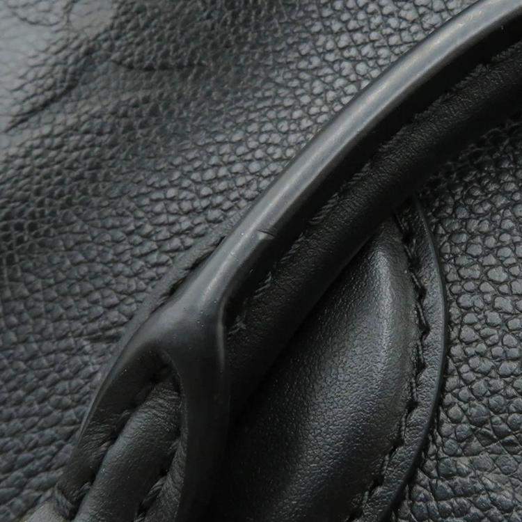 Pre Owned Louis Vuitton Onthego Ew Noir Monogram Empreinte