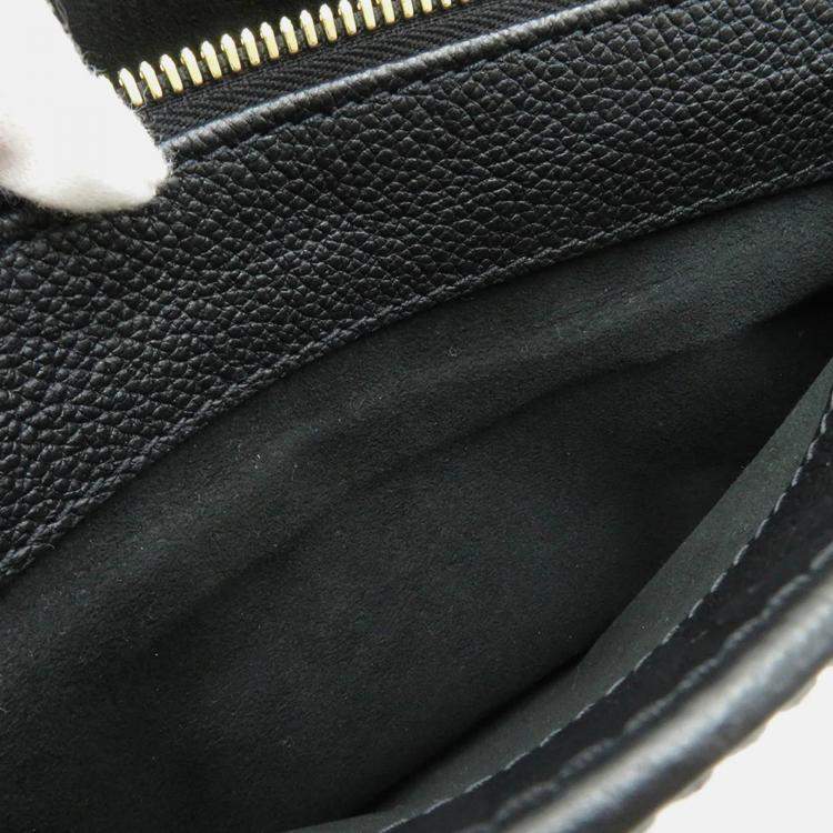 Pre Owned Louis Vuitton Onthego Ew Noir Monogram Empreinte