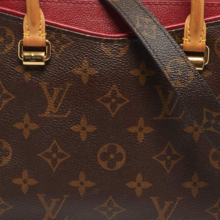 Pre Owned Louis Vuitton Cerise Monogram Canvas Pallas BB Bag