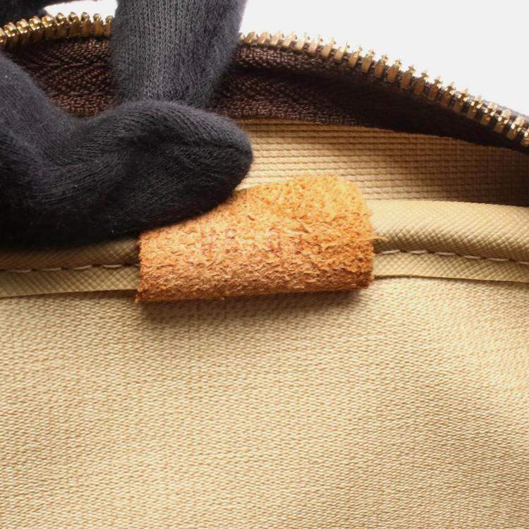 Pre Owned Louis Vuitton Deauville Monogram Canvas Bowling Bag
