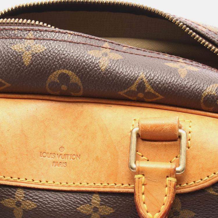 Pre Owned Louis Vuitton Deauville Monogram Canvas Bowling Bag
