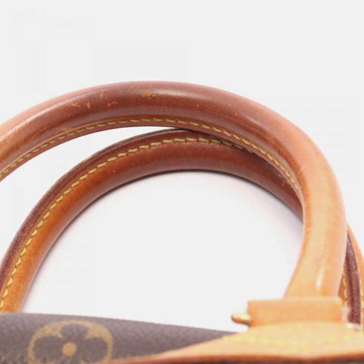 Pre Owned Louis Vuitton Deauville Monogram Canvas Bowling Bag