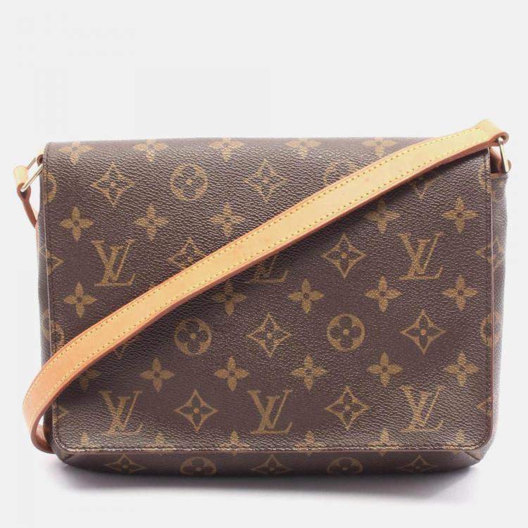 Pre Owned Louis Vuitton Musette Tango Monogram Canvas Short Strap Shoulder Bag