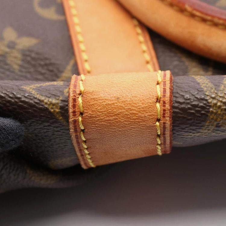 Pre Owned Louis Vuitton Keepall Brown Monogram Canvas Duffel Bag