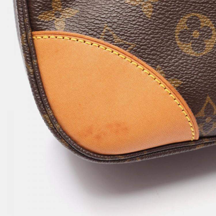 Pre Owned Louis Vuitton Boulogne Brown Monogram Canvas PM Shoulder Bag