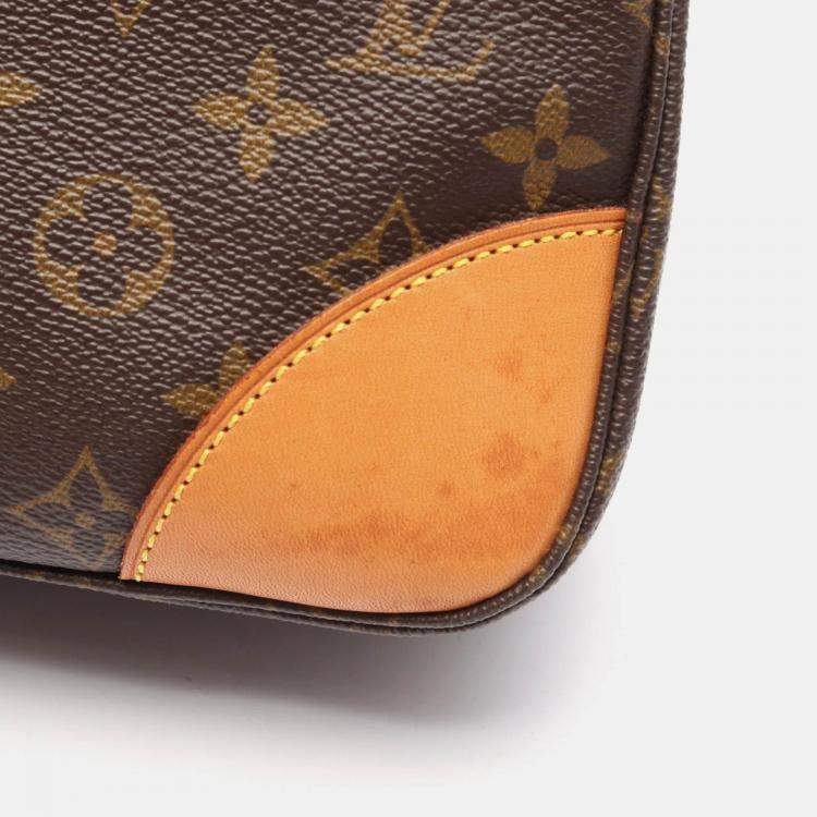 Pre Owned Louis Vuitton Boulogne Brown Monogram Canvas PM Shoulder Bag