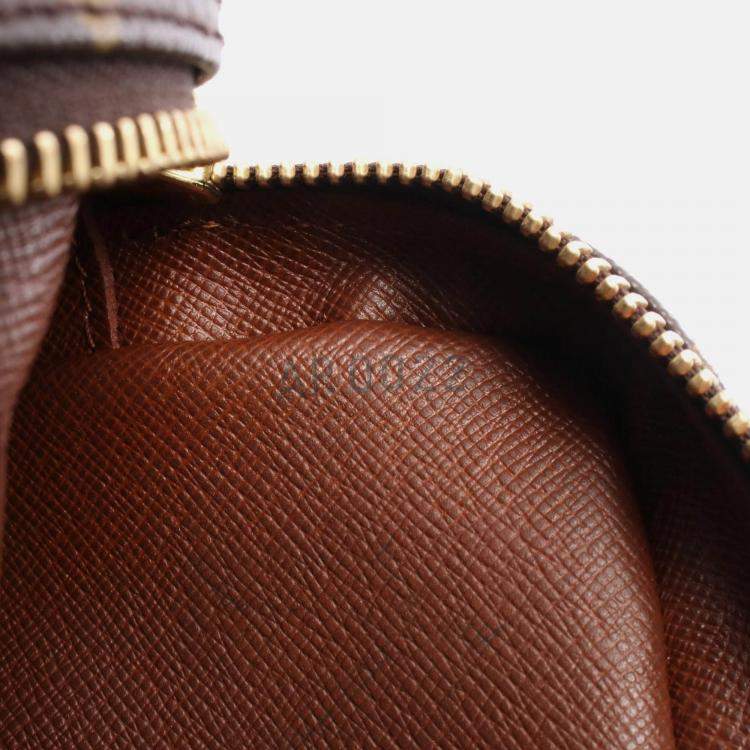 Pre Owned Louis Vuitton Danube Brown Monogram Shoulder Crossbody Bag