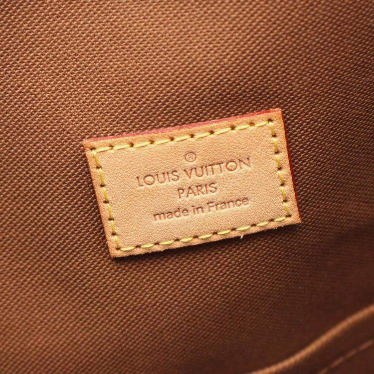 Pre Owned Louis Vuitton Cabas Beaubourg Shoulder Tote Hand Bag Monogram