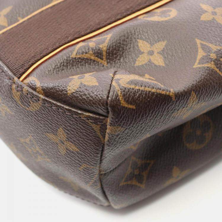 Pre Owned Louis Vuitton Cabas Beaubourg Shoulder Tote Hand Bag Monogram