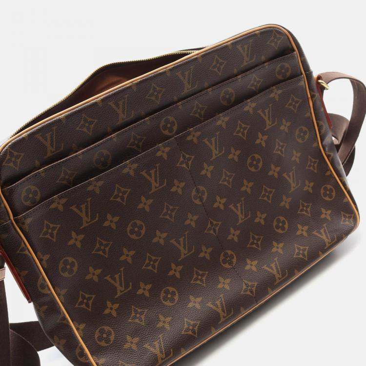 Pre Owned Louis Vuitton Aves Crossbody Shoulder Bag Monogram Canvas