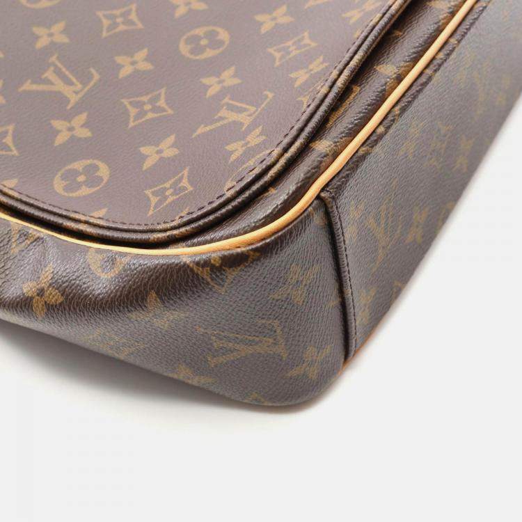Pre Owned Louis Vuitton Aves Crossbody Shoulder Bag Monogram Canvas