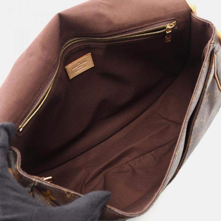 Pre Owned Louis Vuitton Menilmontant Mm Shoulder Crosbody Bag Monogram