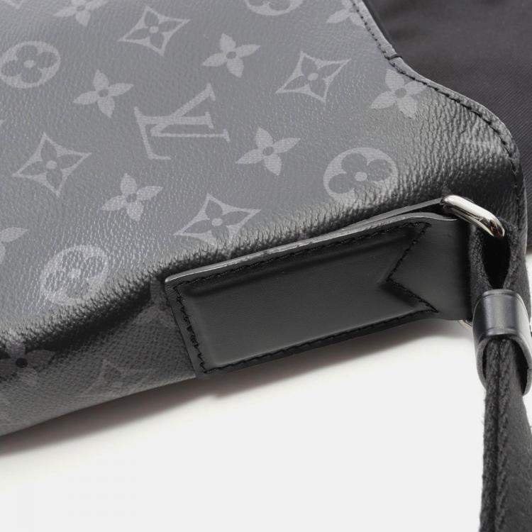 Pre Owned Louis Vuitton District PM NM Monogram Eclipse Crossbody Bag