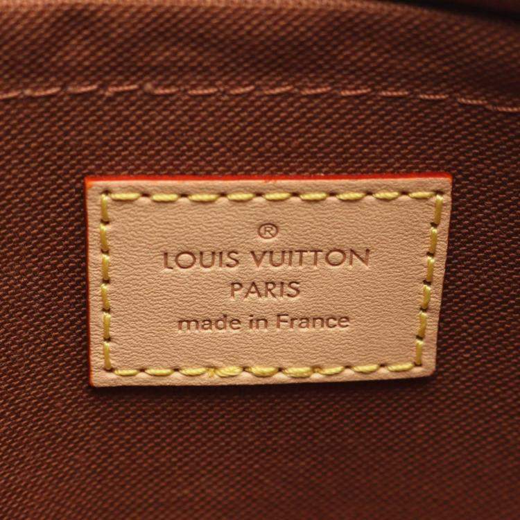Pre Owned Louis Vuitton Multi Pochette Accessoires Shoulder Bag Monogram Khaki