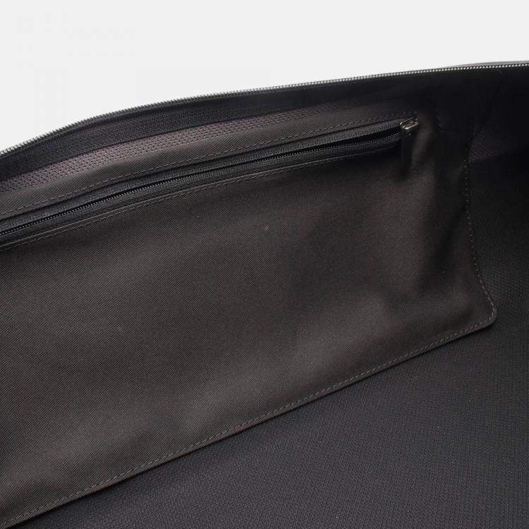 مملوكة مسبقًا Louis Vuitton Horizon Soft 2R55 Carry Bag Monogram Eclipse Canvas Leather