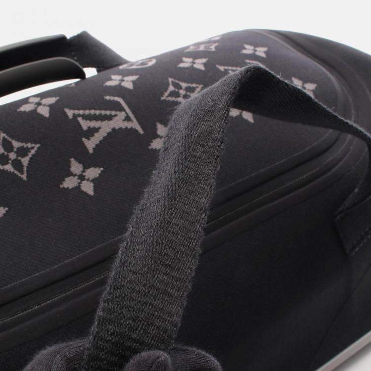 مملوكة مسبقًا Louis Vuitton Horizon Soft 2R55 Carry Bag Monogram Eclipse Canvas Leather