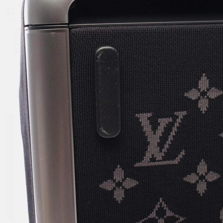 مملوكة مسبقًا Louis Vuitton Horizon Soft 2R55 Carry Bag Monogram Eclipse Canvas Leather