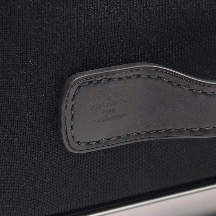 مملوكة مسبقًا Louis Vuitton Horizon Soft 2R55 Carry Bag Monogram Eclipse Canvas Leather
