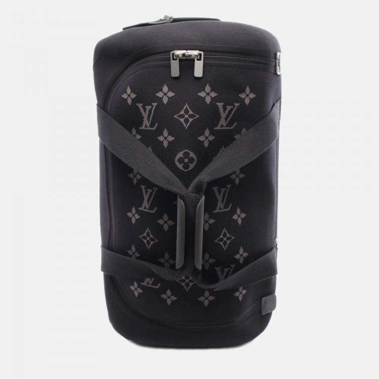 مملوكة مسبقًا Louis Vuitton Horizon Soft 2R55 Carry Bag Monogram Eclipse Canvas Leather