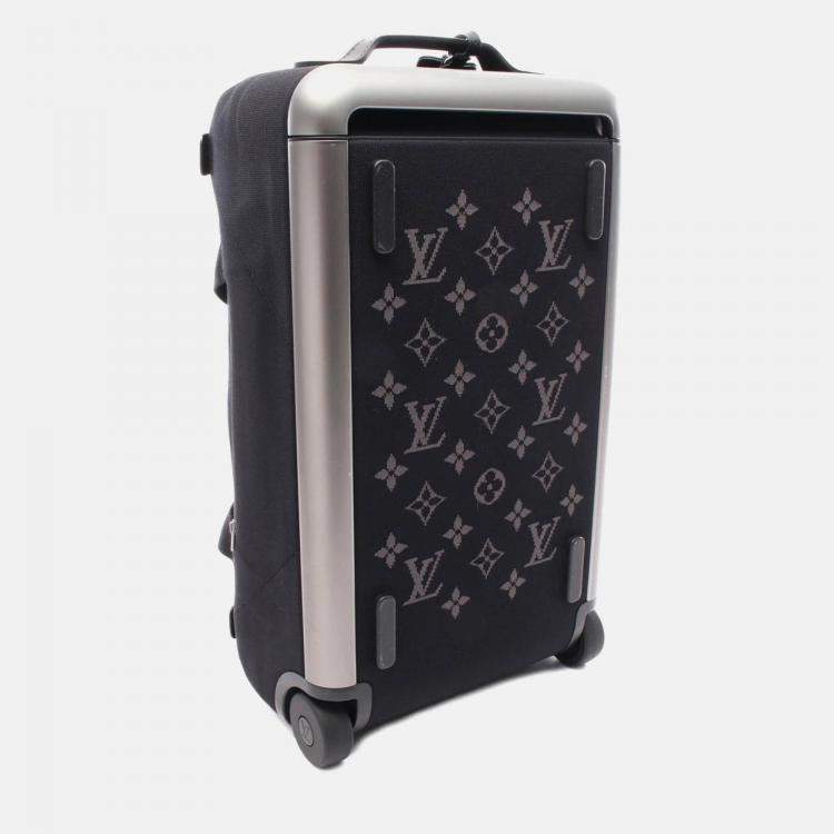 مملوكة مسبقًا Louis Vuitton Horizon Soft 2R55 Carry Bag Monogram Eclipse Canvas Leather