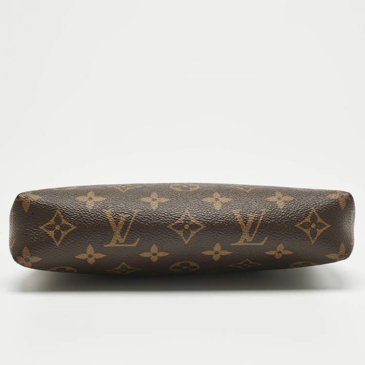 Pre Owned Louis Vuitton Marine Monogram Canvas Pallas Chain Clutch