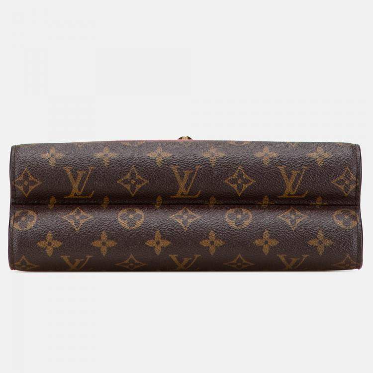 Pre Owned Louis Vuitton Brown Monogram Victoire