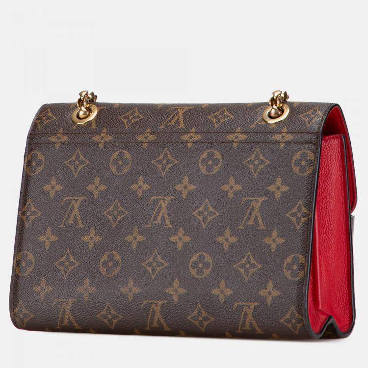 Pre Owned Louis Vuitton Brown Monogram Victoire