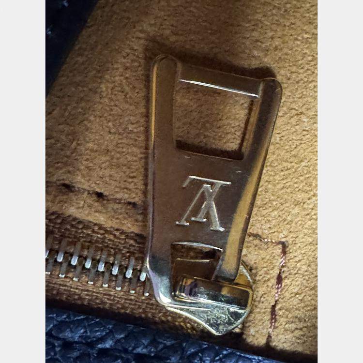 Pre Owned Louis Vuitton Black Monogram Empriente Leather Giant Onthego MM Bag