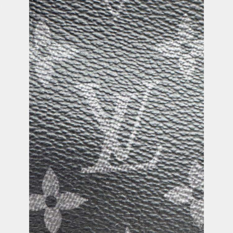 Pre Owned Louis Vuitton Mini Soft Trunk Monogram Eclipse Canvas Shoulder Bag