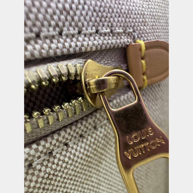 Pre Owned Louis Vuitton Blue Damier Denim Canvas 3D