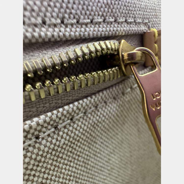 Pre Owned Louis Vuitton Blue Damier Denim Canvas 3D