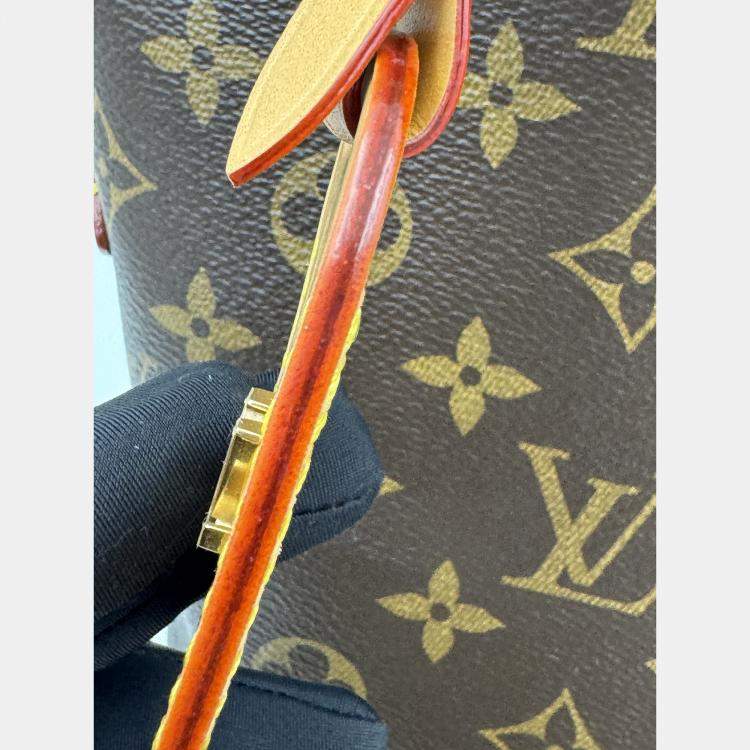 Pre Owned Louis Vuitton Carryall Bordeaux Monogram Size PM