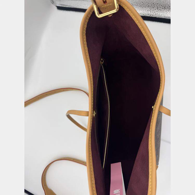 Pre Owned Louis Vuitton Carryall Bordeaux Monogram Size PM