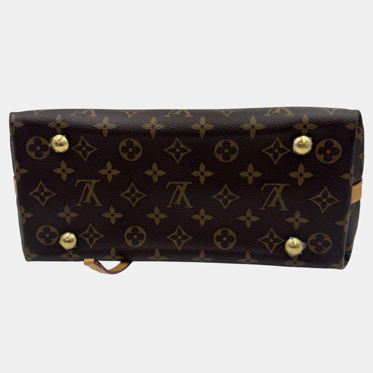 Pre Owned Louis Vuitton Carryall Bordeaux Monogram Size PM