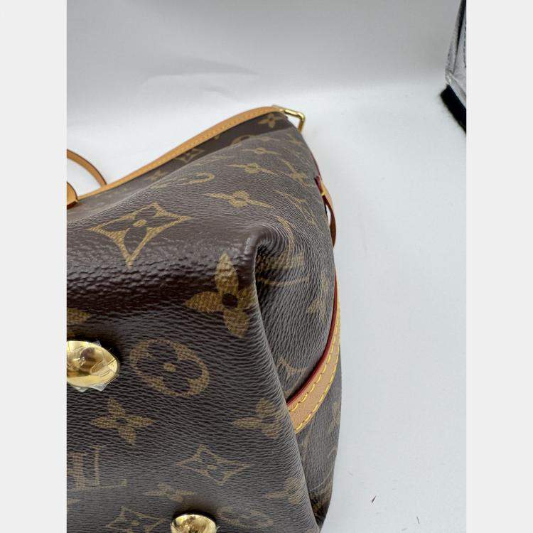 Pre Owned Louis Vuitton Carryall Bordeaux Monogram Size PM