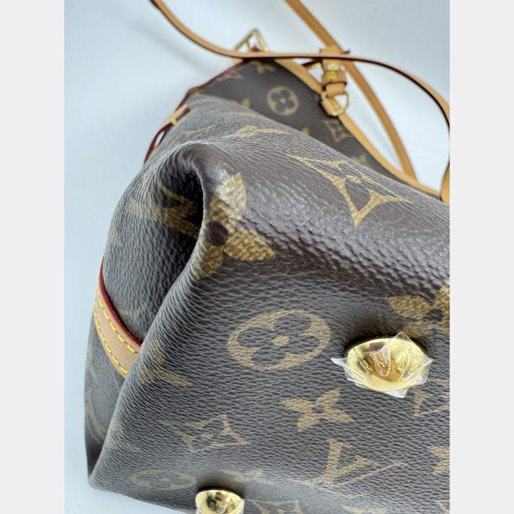 Pre Owned Louis Vuitton Carryall Bordeaux Monogram Size PM
