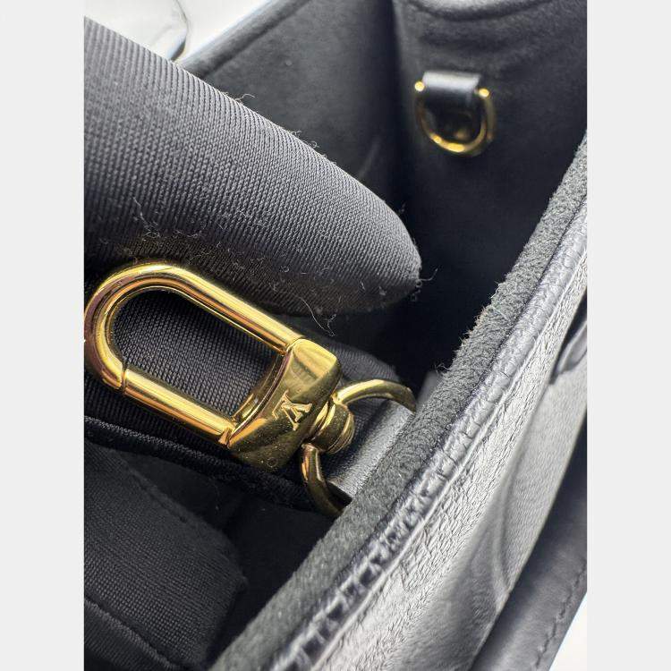 مملوكة مسبقًا Louis Vuitton OnTheGo PM Noir Monogram Empreinte Leather Tote Bag