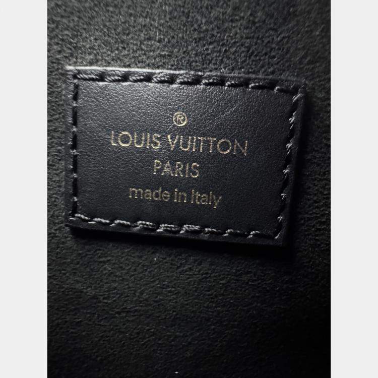 مملوكة مسبقًا Louis Vuitton OnTheGo PM Noir Monogram Empreinte Leather Tote Bag